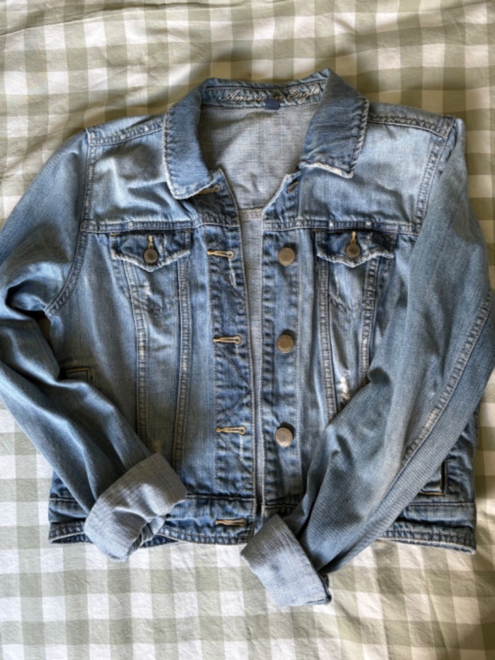 Light Wash Denim Jacket - Picture 4 of 5